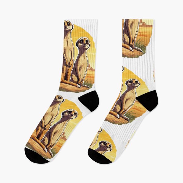 Item preview, Meerkats Family from the Africa Safari Sticker Pack designed and sold by STICKERSLALA.
