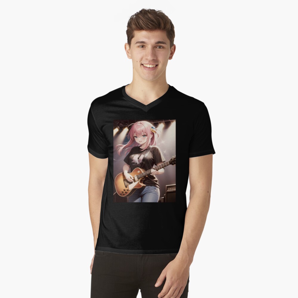 Aperçu de l'œuvre T-shirt col V créée et vendue par nelsons-breeden.