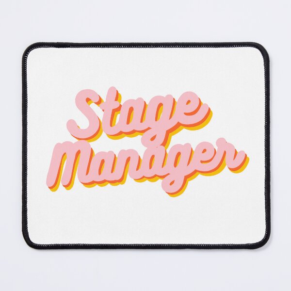 Item preview, Stage Manager Sticker designed and sold by WildeandCo.