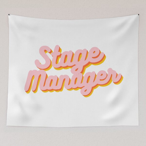 Item preview, Stage Manager Sticker designed and sold by WildeandCo.