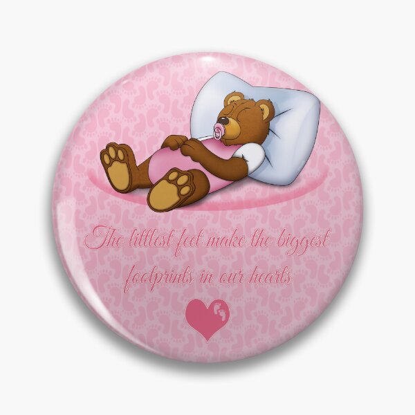 Item preview, Sleeping Ted (with quote) - Pink designed and sold by ifourdezign.