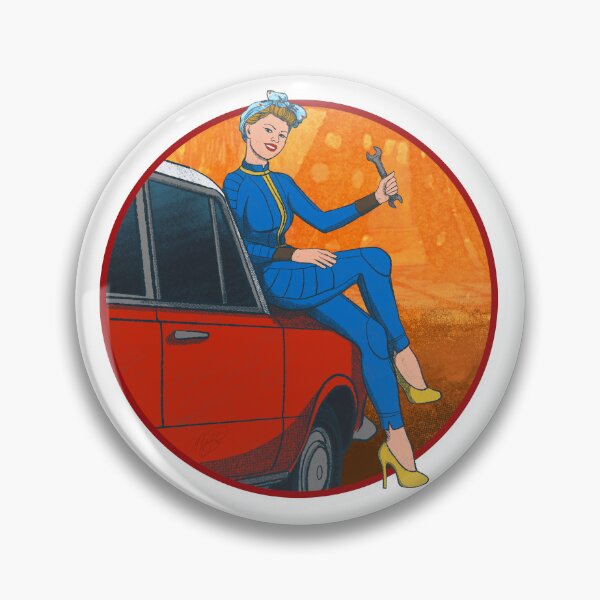 Item preview, Red Rocket PinUp designed and sold by Mary Traverse.