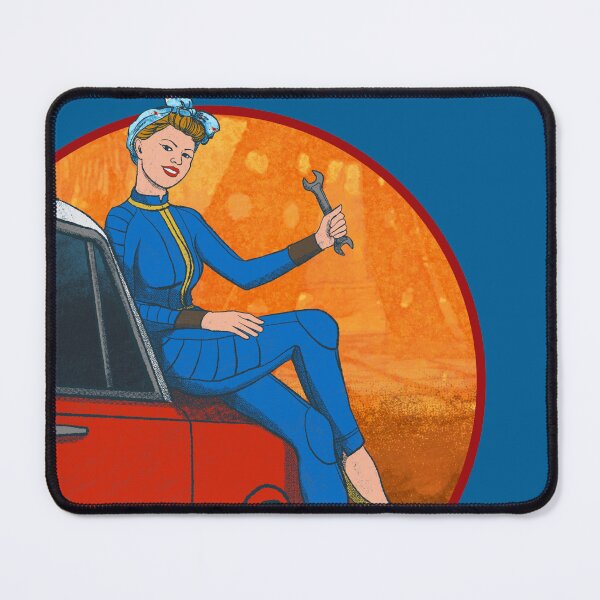 Item preview, Red Rocket PinUp designed and sold by Mary Traverse.