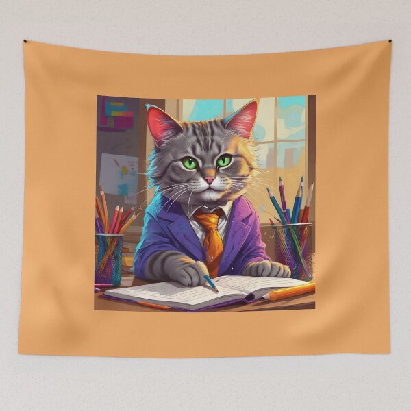 Item preview, IN MY TEACHER ERA TEACHER CAT  designed and sold by Mayalogo.