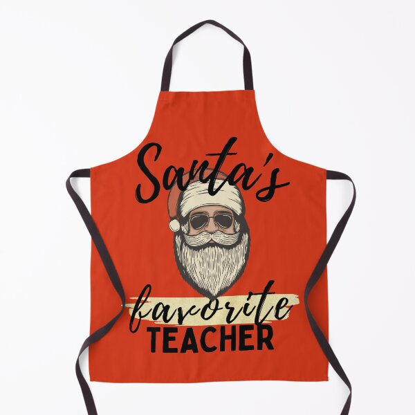 Item preview, Santa's Favorite Teacher - Retro Santa designed and sold by Mariana Piana.