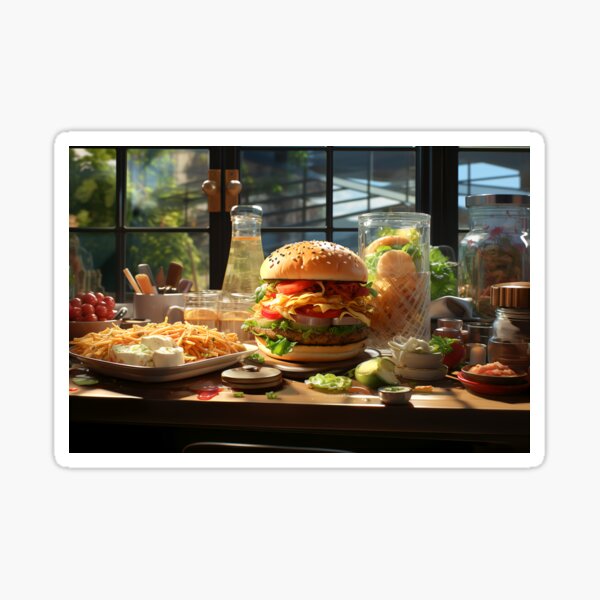 Hamburger Feast vol.1 Sticker