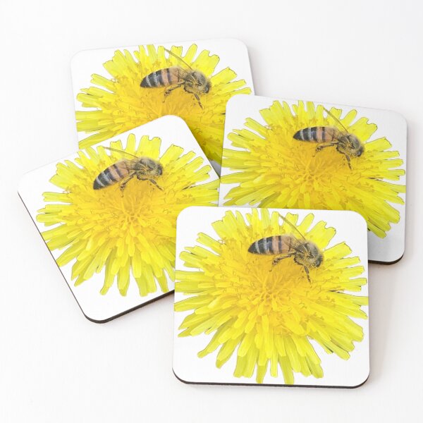 Item preview, Bee on a Dandelion  designed and sold by AnnetteSmiddy.