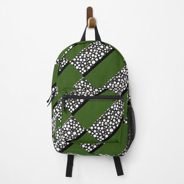 Item preview, Raindrops I Forest Green Half Brick Right designed and sold by CushyNest.