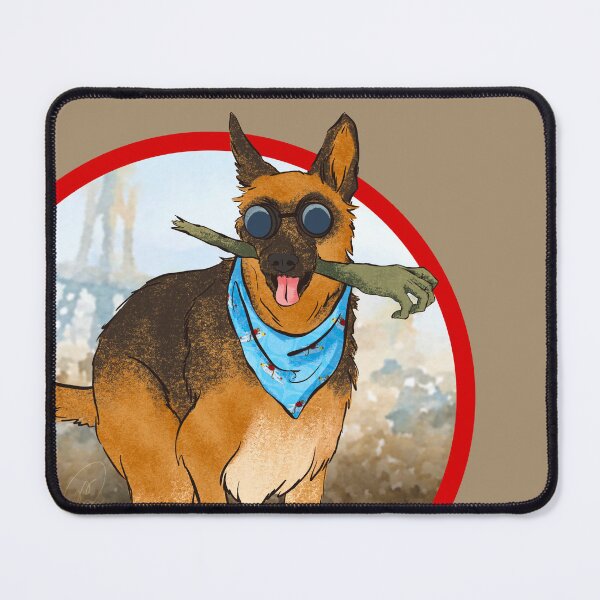 Item preview, A Good Boy in the Wasteland designed and sold by Mary Traverse.