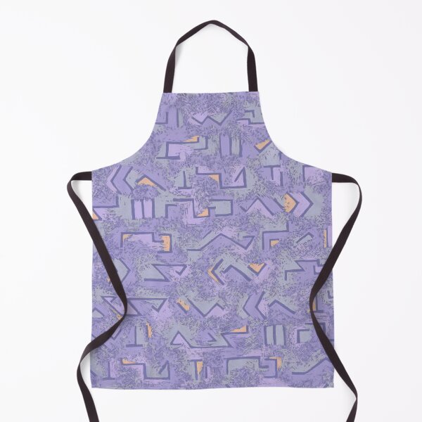 Item preview, Textured Klee inspired purple and peach designed and sold by MoisOneOffs.