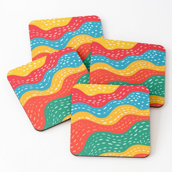 Item preview, Colorful Waves designed and sold by EnchantArtCo.
