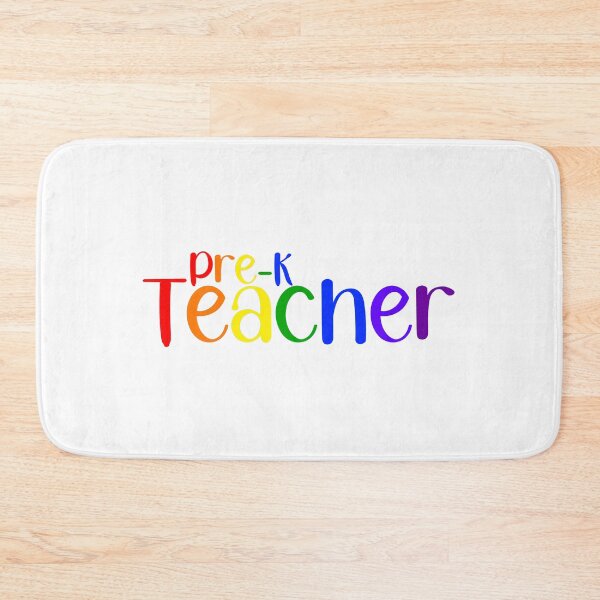 Item preview, Pre-K Teacher in Rainbow designed and sold by noelle20.