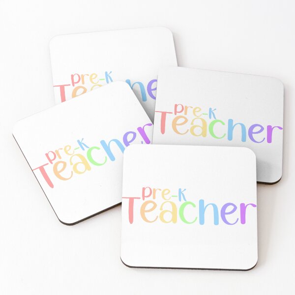Item preview, Maestra de preescolar en Pastel Rainbow designed and sold by noelle20.