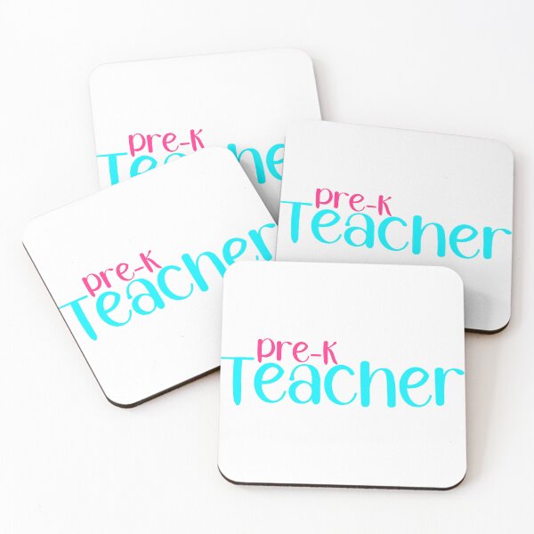 Item preview, Profesora de preescolar en azul y rosa. designed and sold by noelle20.