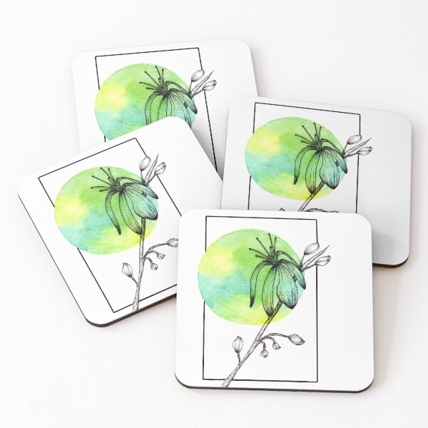 Item preview, green spider plant blossom designed and sold by artshosd.