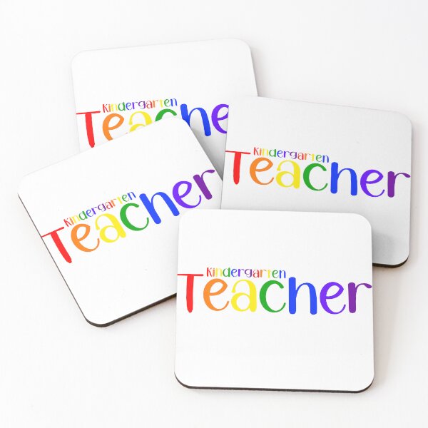 Item preview, Kindergarten Teacher in Rainbow designed and sold by noelle20.
