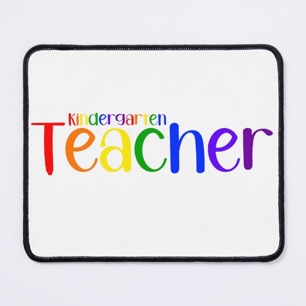 Item preview, Kindergarten Teacher in Rainbow designed and sold by noelle20.