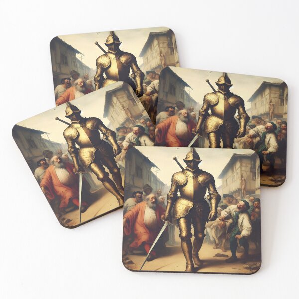 Item preview, Solemn warrior among a crowd of fools designed and sold by KavodDesigns.