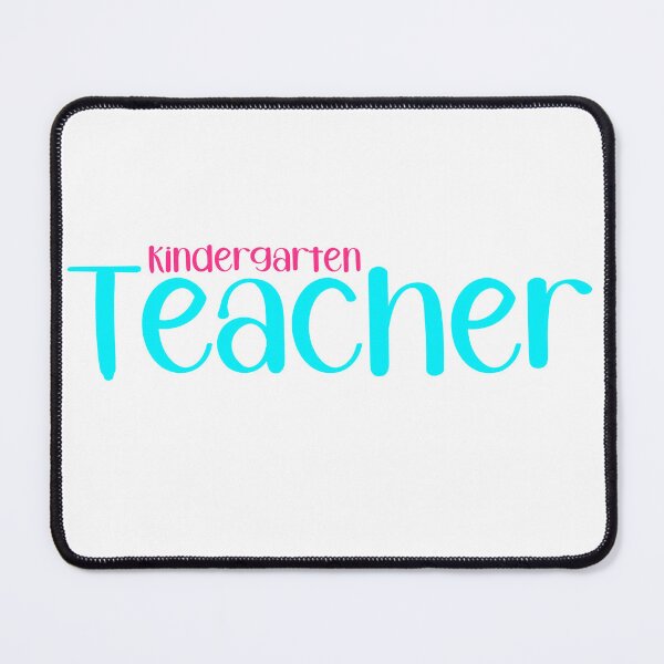 Item preview, Kindergarten Teacher in blue and pink designed and sold by noelle20.