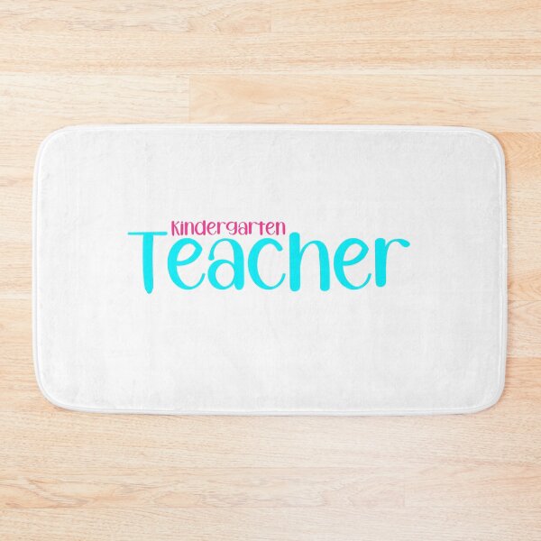 Item preview, Kindergarten Teacher in blue and pink designed and sold by noelle20.