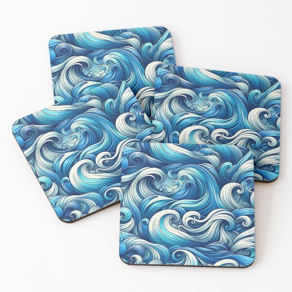 Item preview, Blue Ocean Waves designed and sold by bradm50.