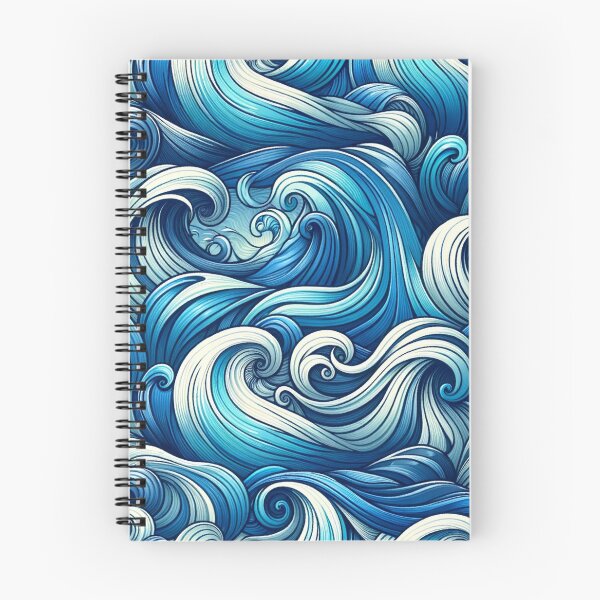 Item preview, Blue Ocean Waves designed and sold by bradm50.