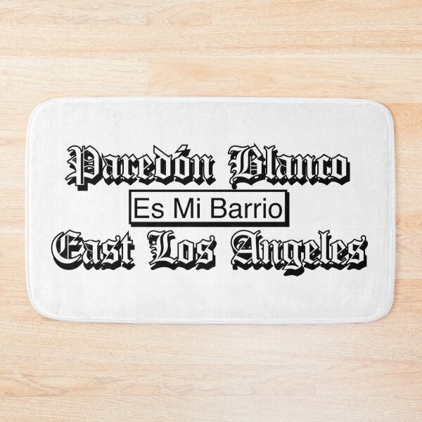Item preview, Paredon Blanco Es Mi Barrio Boyle Heights East Los Angeles Latino Mexican designed and sold by estudio3e.
