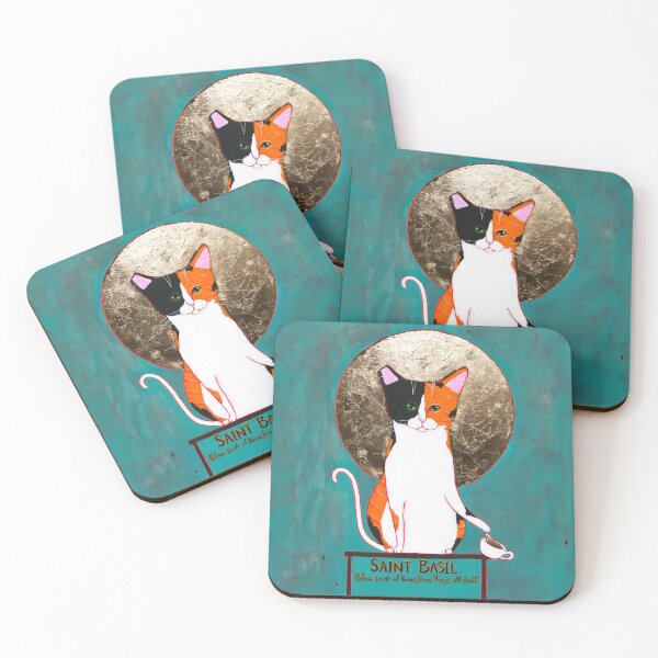 Item preview, Saint Basil Cat designed and sold by KilkennyCat Art.