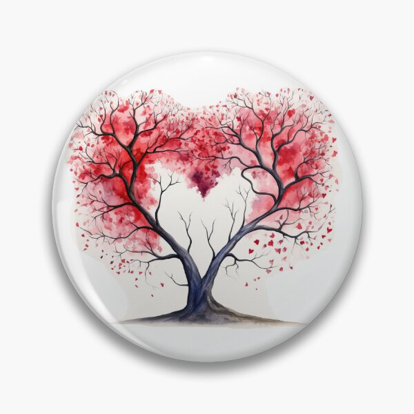 Item preview, Heart Shaped Tree  designed and sold by Rosaliartbook.
