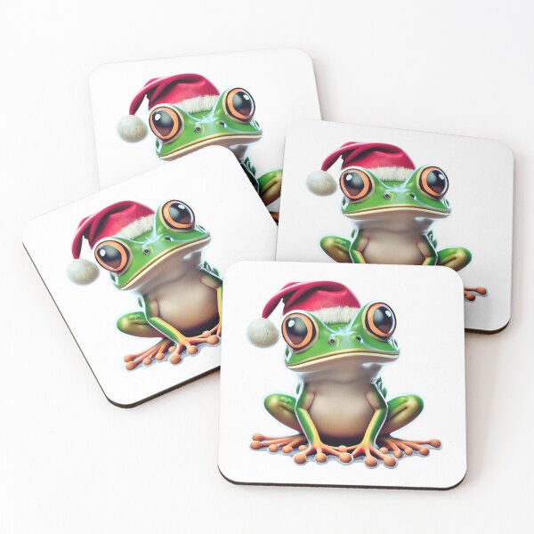 Item preview, Christmas Frog designed and sold by Delemore Art.