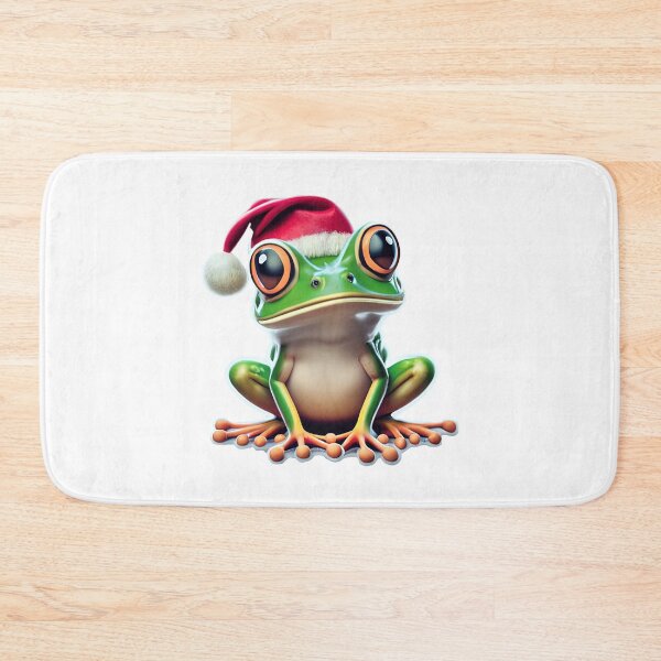 Item preview, Christmas Frog designed and sold by Delemore Art.