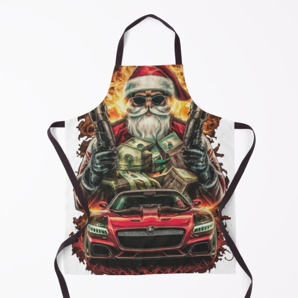 Item preview, Gangsta Santa With Sunglasses Christmas Sweater Funny Colorful Humor Popart Style Anime designed and sold by ShopSunday.