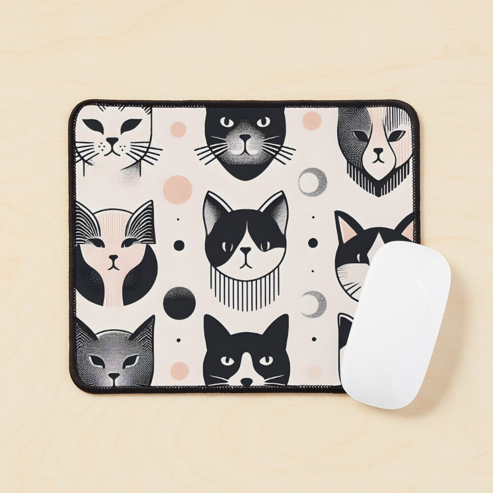 Item preview, Mouse Pad designed and sold by onlycatdesigns.