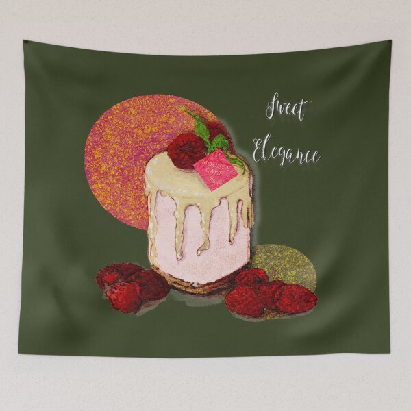 Item preview, Festive Patisserie Christmas Torte designed and sold by LillyUndercroft.