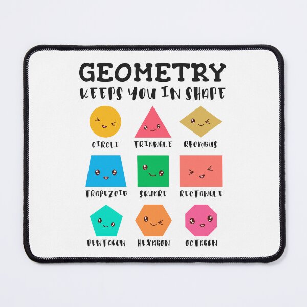 Item preview, Geometry keeps you in shape, geometric shapes designed and sold by HandicraftArt.