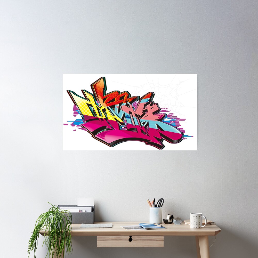 Japanese Kanji Graffiti Kumo