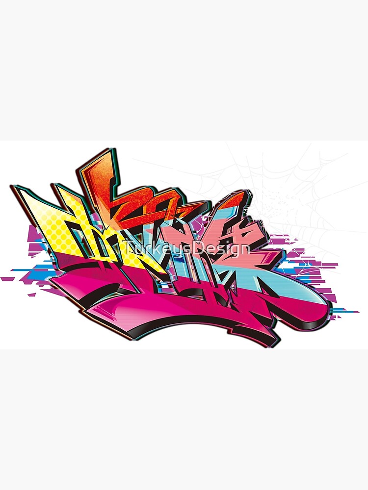 ポスター kumo Japanese Kanji Graffiti Kumo