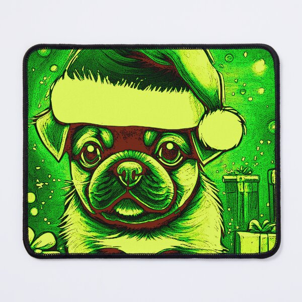 Item preview, Pug HAPPY HOLIDAYS 37 alternative PUGGY HOLIDAYS designed and sold by RedBluffTraders.