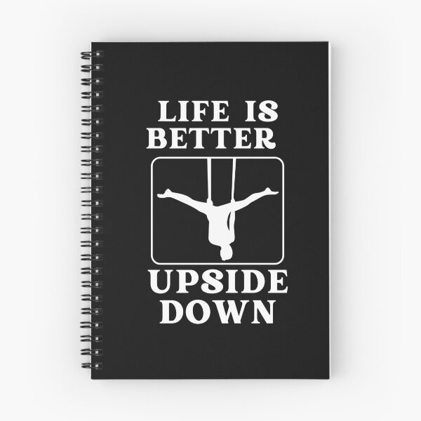 Item preview, Life Is Better Upside Down - Aerial Yoga designed and sold by HappyDelights.