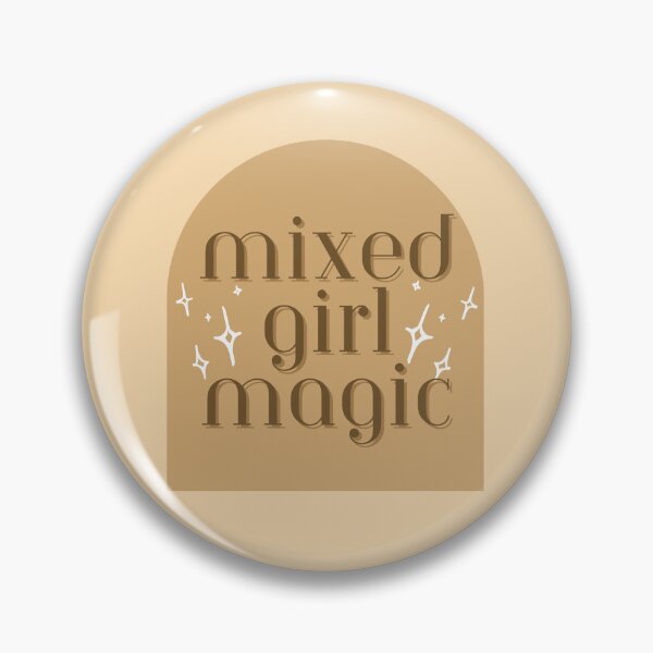 Item preview, Mixed Girl Magic with Sparkles | Caramel Cream + Chocolate designed and sold by shirtsbykinz.