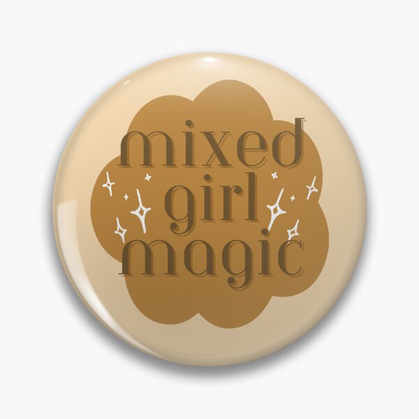 Item preview, Mixed Girl Magic with Sparkles | Chocolate + Caramel  designed and sold by shirtsbykinz.
