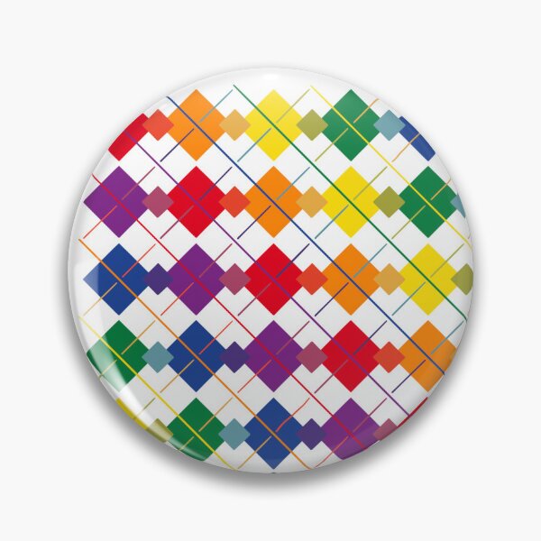 Item preview, Rainbow gradient abstract argyle designed and sold by Lenceloch.