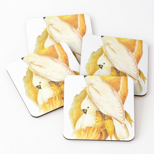 Item preview, Crested Cockatoo (Cacatua galerita)  Birds of Australia  designed and sold by bekarts.