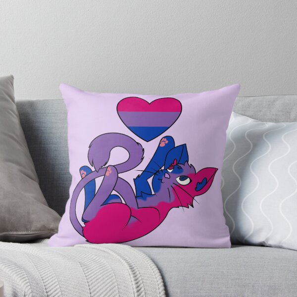 Item preview, Playful kittens (bisexual flag) designed and sold by Cosmic Kitty Colors.