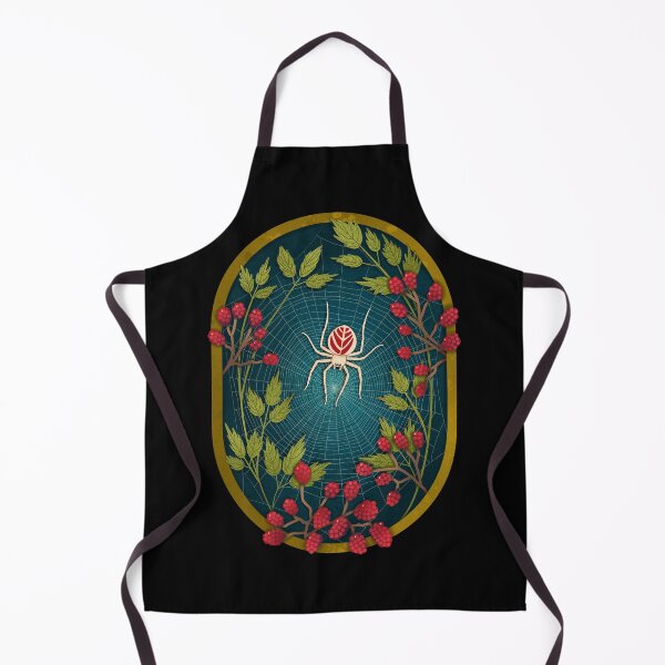 Item preview, Orb Weaver On Web With Berries designed and sold by LemonwoodClock.