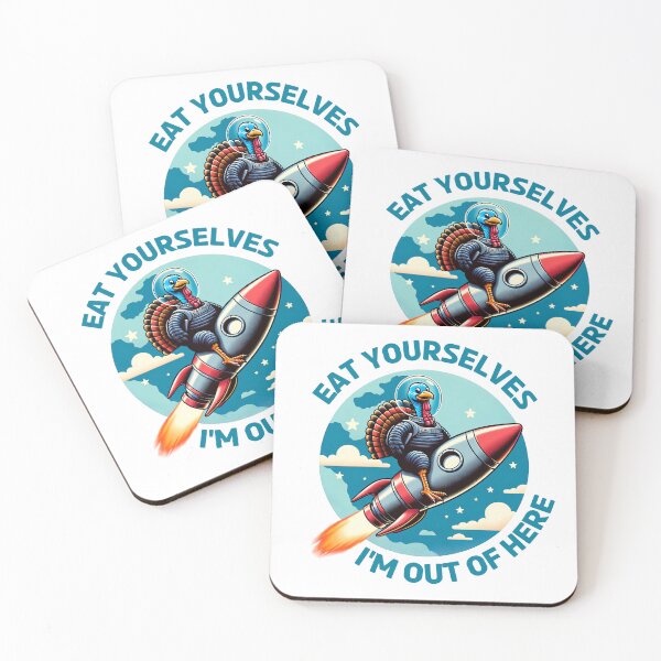 Item preview, Eat Yourselves, I'm Out Of Here designed and sold by 4TeeToo.