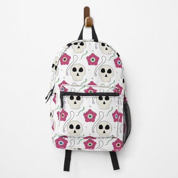 Item preview, Eyeball Flower and Skull Pattern designed and sold by GothMoon.