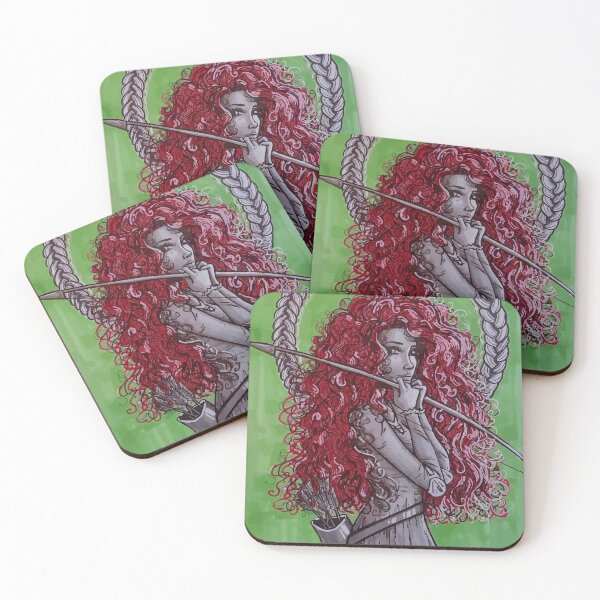 Item preview, The Brave Scottish Archer Princess Fan Art designed and sold by DelFavaBean.