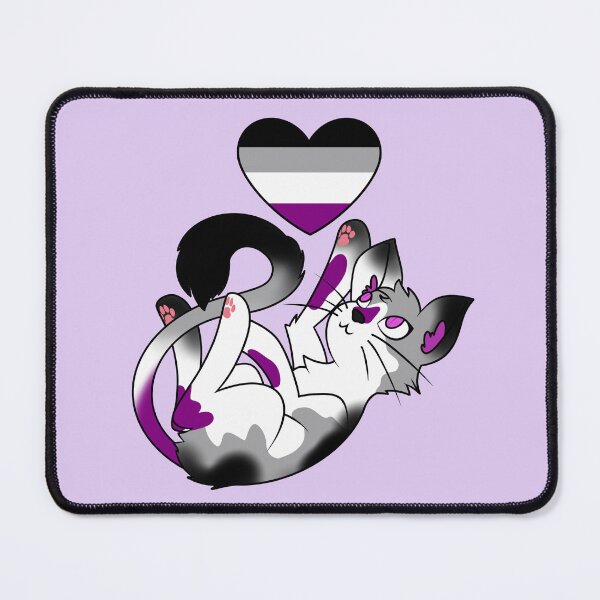 Item preview, Playful kittens (asexual flag) designed and sold by Cosmic Kitty Colors.