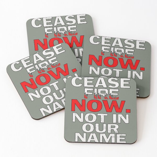 Item preview, Cease-Fire Now Not in Our Name designed and sold by nicksvp.